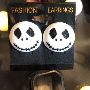 Jack beutiful earrings/Halloween!